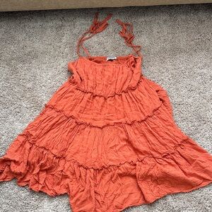 RSQ Orange Mini Dress